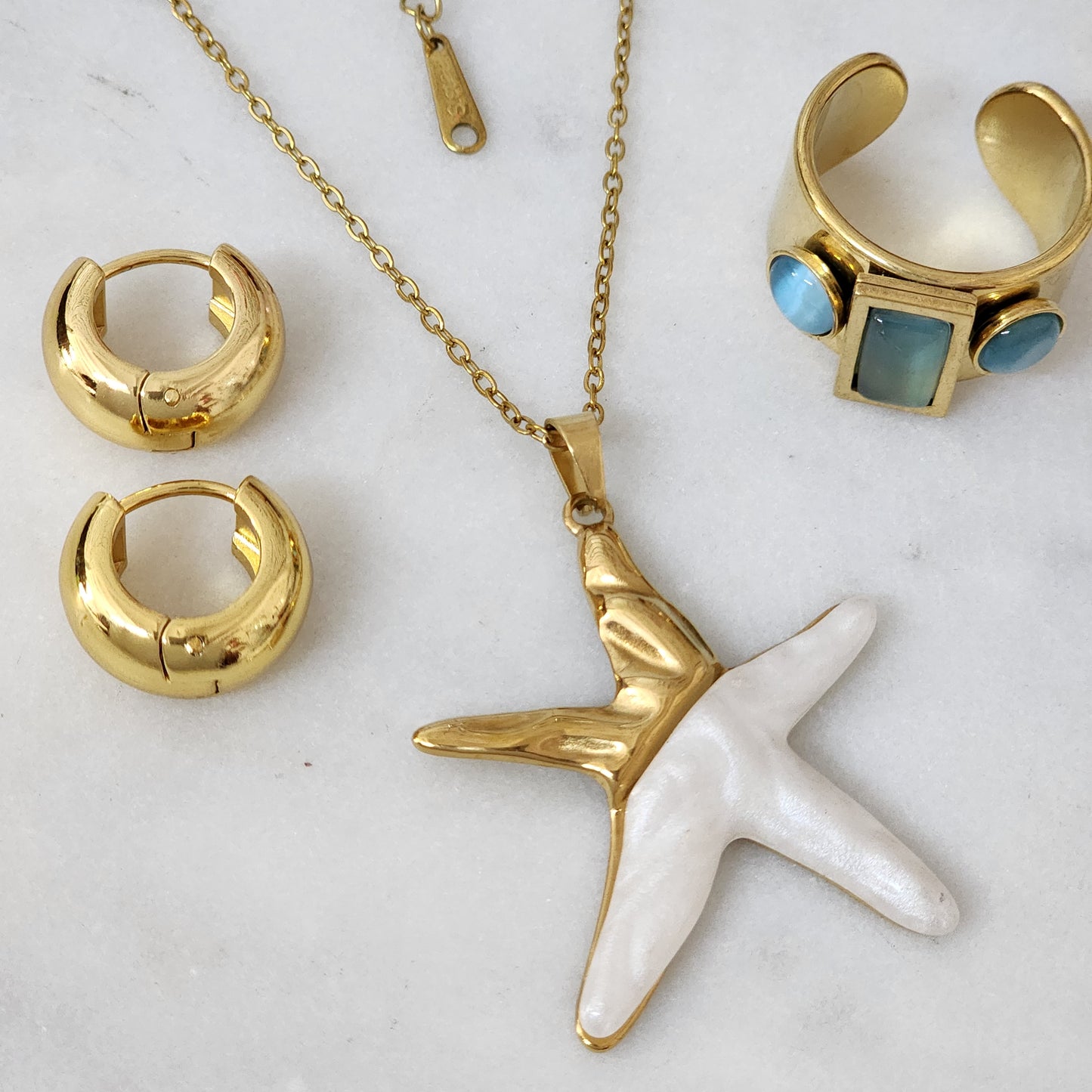 Blue Sortija