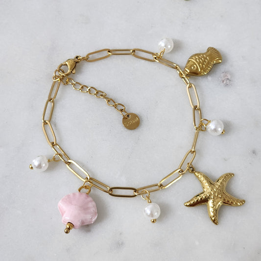 Sea Pink Pulsera