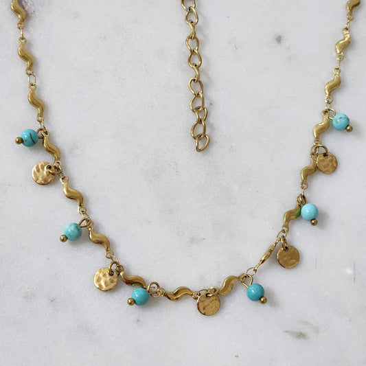 Turquesa Wave Collar