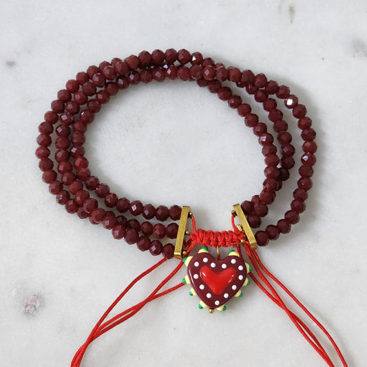 Red Wine Pulsera