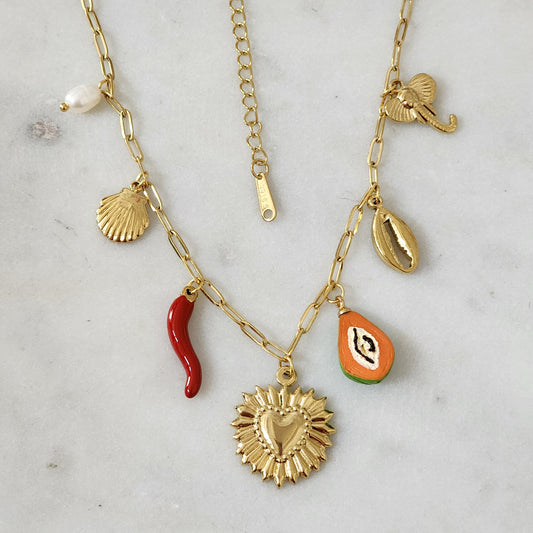 Mix Charms Collar