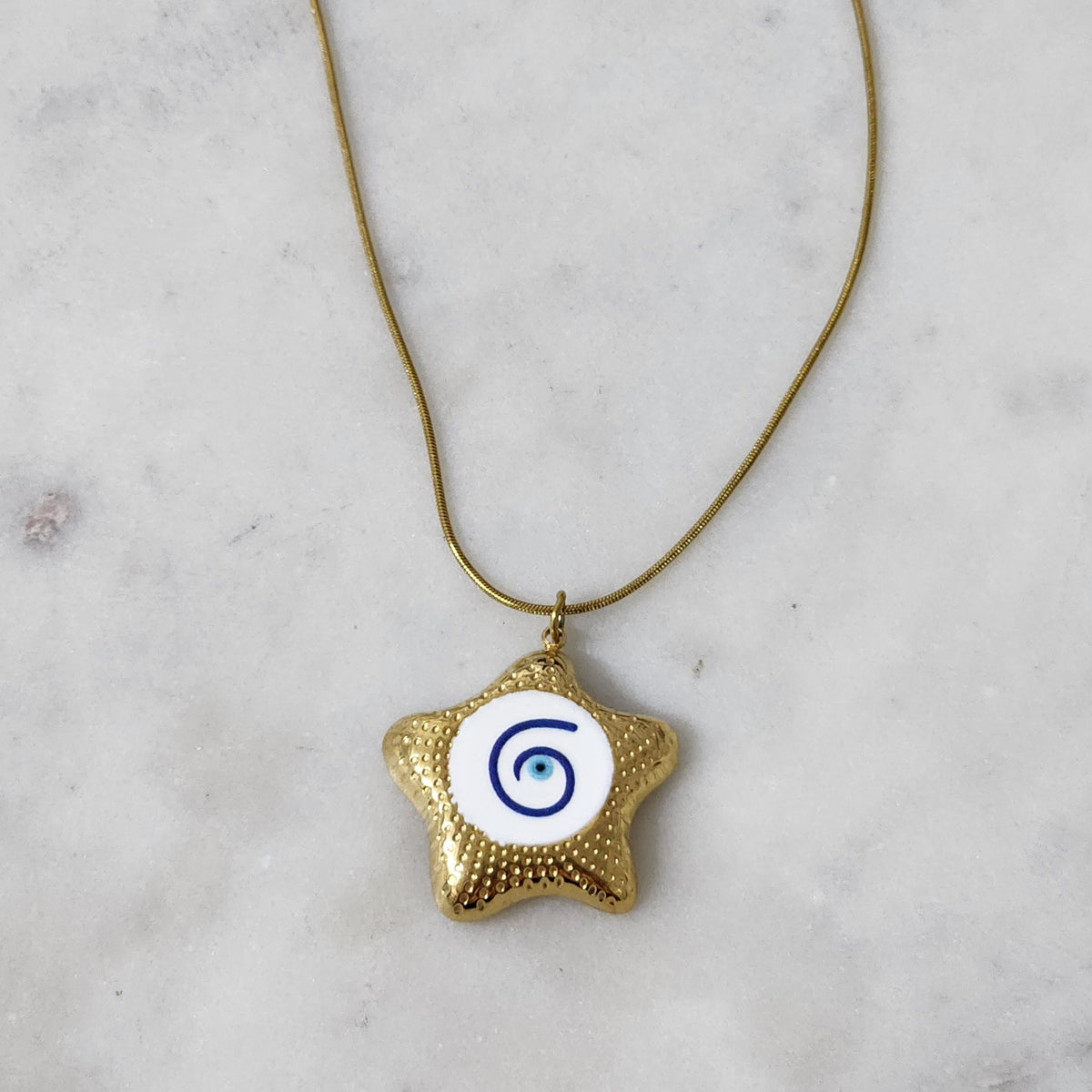 Spiral Starfish Collar