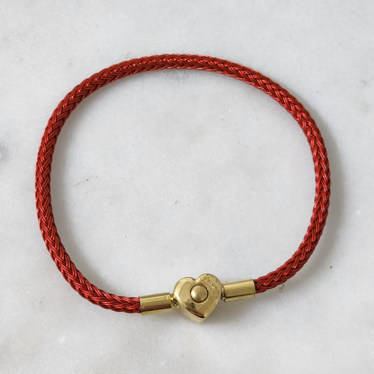 Heart Red Pulsera