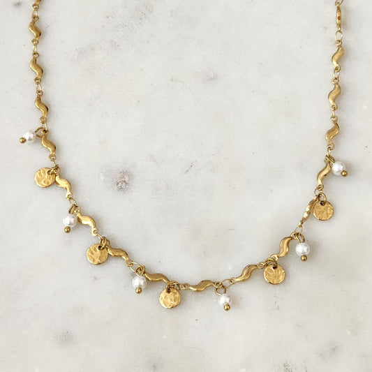 Pearl Wave Collar