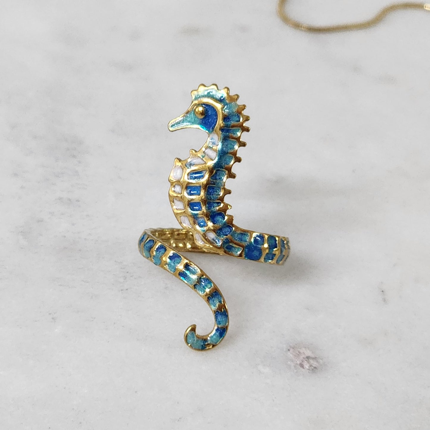 Seahorse Sortija