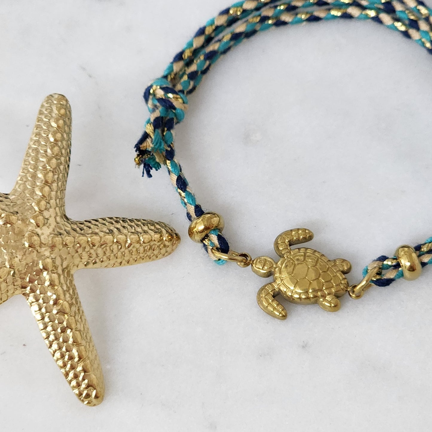 Turtle Cord Pulsera