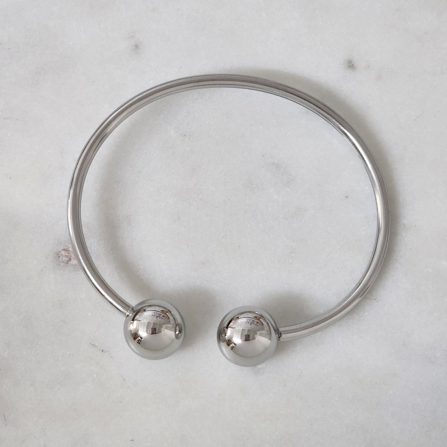 Silver Ball Pulsera