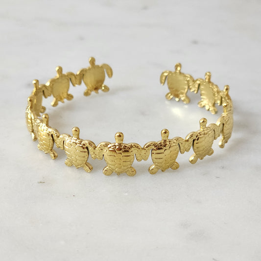Turtle Cuff Pulsera