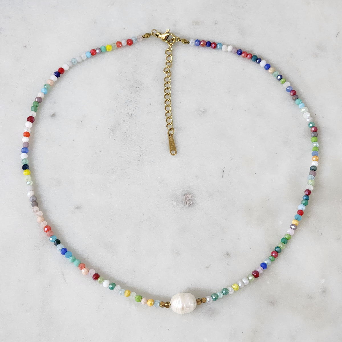 Colorful Crystal Collar